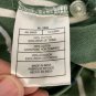 Harbor Bay Mens Green Striped Polo Shirt XL Cotton Casual Comfortable Top