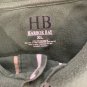 Harbor Bay Mens Green Striped Polo Shirt XL Cotton Casual Comfortable Top