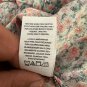 Destination Maternity Womens M Smocked Floral Top Flutter Sleeve Lightweight