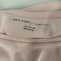 New York & Company Womens Pink Long Sleeve Shirt Size L 100% Cotton Made In USA
