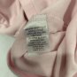 New York & Company Womens Pink Long Sleeve Shirt Size L 100% Cotton Made In USA