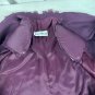 Karen Miller Womens Purple Beaded Jacket & Sleeveless Gown Set Size 10 Formal