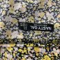 Nasty Gal Womens Floral Puff Sleeve Midi Dress Size US 4 Yellow Black Boho