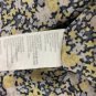 Nasty Gal Womens Floral Puff Sleeve Midi Dress Size US 4 Yellow Black Boho