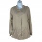 Greys Anatomy By Barco Womens Scrub Jacket Beige Size S