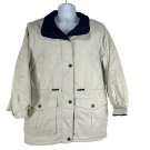 Pacific Trail Outdoor Wear Jacket Beige Blue Size M Medium Premium Quality