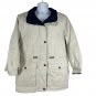 Pacific Trail Outdoor Wear Jacket Beige Blue Size M Medium Premium Quality