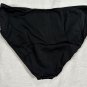 Fullfitall Womens Black High-Waist Swim Bottom Size 16 Nylon/Spandex NEW