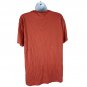 Michael Kors Men's Red T-Shirt Size L 100% Cotton Casual Short Sleeve
