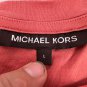 Michael Kors Men's Red T-Shirt Size L 100% Cotton Casual Short Sleeve