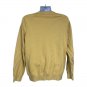 Izod XL Yellow V-Neck Mens Sweater Casual Knit Pullover Long Sleeve Cotton Blend
