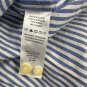 Jachs Heritage Oxford Shirt Blue White Striped Stretch Fabric Size Small