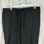Cherokee Workwear Black Unisex Scrub Pants Size S 65% Polyester 35% Cotton