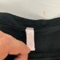 Womens Strapless Black Tube Top Size L Stretch Lightweight Nylon Blend
