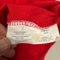 Just My Size Womens Red Short Sleeve Polo Top 1X (16W) Cotton Button Down Casual