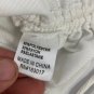 Princess Polly Womens White Ruched Side Tie Tank Top Size US 4 Polyester Blend