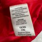Faded Glory Womens 1X Red Hooded Puffer Jacket Lightweight Polyester Warm Winter