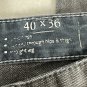 JF Relaxed Straight Fit Men's Jeans 40x36 Comfortable Gray Denim