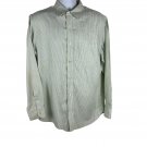 Banana Republic Mens Slim Fit Striped Button-Up Shirt Size L