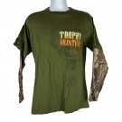 Buck Wear Hardcore Trophy Hunter Long Sleeve T-Shirt Size L