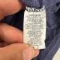 Mighty Fine Womens Graphic Moonlight Tee Shirt L Blue Floral Casual Soft Blend
