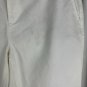 LOFT The Monroe Slim Womens 6P White Slim-Fit Cotton Blend Cropped Pants