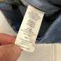 Rewind Womens Denim Mini Skirt 3/26W Blue Cotton Blend Zipper Back