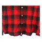 Eddie Bauer Mens XL Red & Black Plaid 100% Cotton Button-Down Shirt