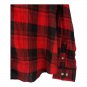 Eddie Bauer Mens XL Red & Black Plaid 100% Cotton Button-Down Shirt