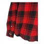 Eddie Bauer Mens XL Red & Black Plaid 100% Cotton Button-Down Shirt
