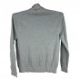 Chaps Mens XL Gray Button Down Cardigan 100% Cotton Shawl Collar Knit Sweater