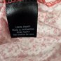Simply Vera Vera Wang Womens Modern Tee Size M Pink Textured Print Rayon