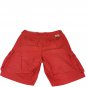 American Living Red Cargo Shorts Size 38 100% Cotton Mens Casual Wear
