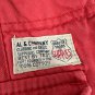 American Living Red Cargo Shorts Size 38 100% Cotton Mens Casual Wear