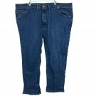 Wrangler Mens Premium Quality Blue Denim Jeans Size 46x30 Wrangler Mens Premium Quality Blue Denim Jeans Size 46x30