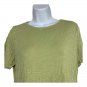 Old Navy Luxe Womens Green Crewneck Short Sleeve T-Shirt Size Small Lightweight