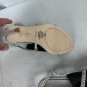 Jessica Simpson Silver & Black Rhinestone Strappy Heels 9M/40