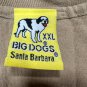 Big Dogs Graphic T-Shirt XXL Brown Cotton Mens Vintage 1995 Move A Mountain USA