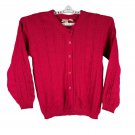 Vintage Hush Puppies Pups Kids Red Cardigan Sweater 10/12-M 100% Acrylic Vintage Hush Puppies Pups Kids Red Cardigan Sweater 10/12-M 100% Acrylic
