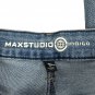 MaxStudio Indigo Womens High Rise Skinny Jeans Size 8