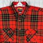 Ozark Trail Mens Plaid Long-Sleeve Button-Down Shirt - Size L