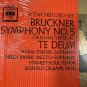 Bruckner Symphony No. 5 & Te Deum 2 LP Set Columbia Masterworks Stereo M2L368