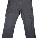 Wrangler Mens Relaxed Fit Cargo Pants Size 40x30 Gray Durable Casual Style Wrangler Mens Relaxed Fit Cargo Pants Size 40x30 Gray Durable Casual Style