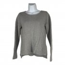 Cynthia Rowley Gray Cable Knit Sweater Womens Medium Pullover Casual