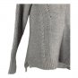 Cynthia Rowley Gray Cable Knit Sweater Womens Medium Pullover Casual