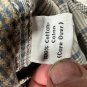 Calvin Klein Jeans Mens Button-Down Shirt S Plaid Gray/Beige Short Sleeve Casual