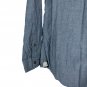 Club Room Mens Blue Slim Fit Button Down Shirt Size Large Cotton