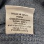 Club Room Mens Blue Slim Fit Button Down Shirt Size Large Cotton