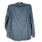 Club Room Mens Blue Slim Fit Button Down Shirt Size Large Cotton