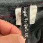 Sugar Pocket Womens Athletic Shorts Size S Gray & Pink Stretchy Lightweight